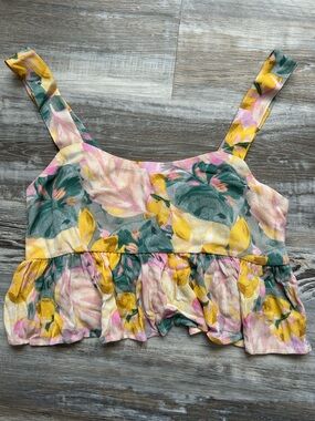 Z Supply floral tank top